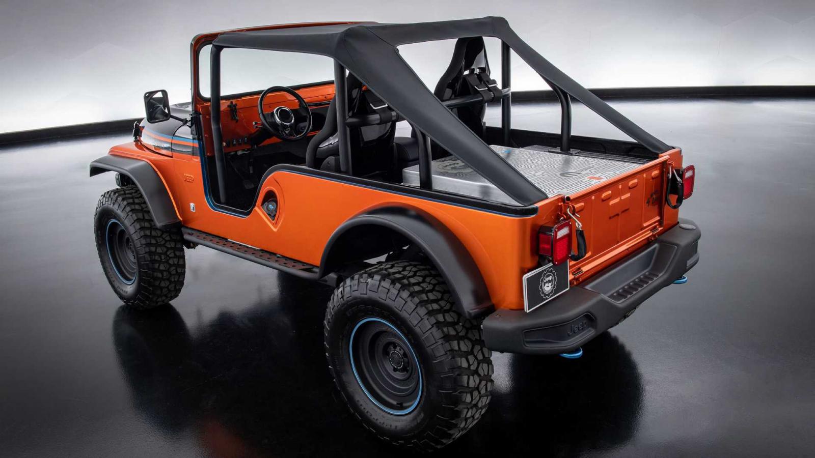 Jeep CJ Surge: Ηλεκτρικό off-road με ρετρό εμφάνιση και 272 ίππους